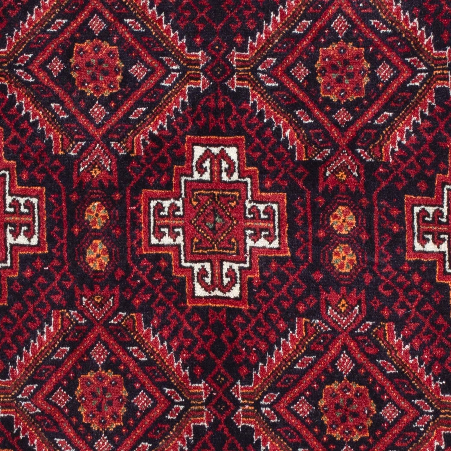 Tapis Belutsch - 164 x 87 cm - rouge foncé