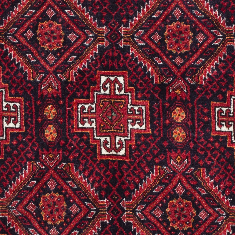 Tapis Belutsch - 164 x 87 cm - rouge foncé