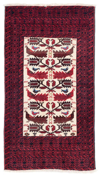 Tapis Belutsch - 167 x 92 cm - beige