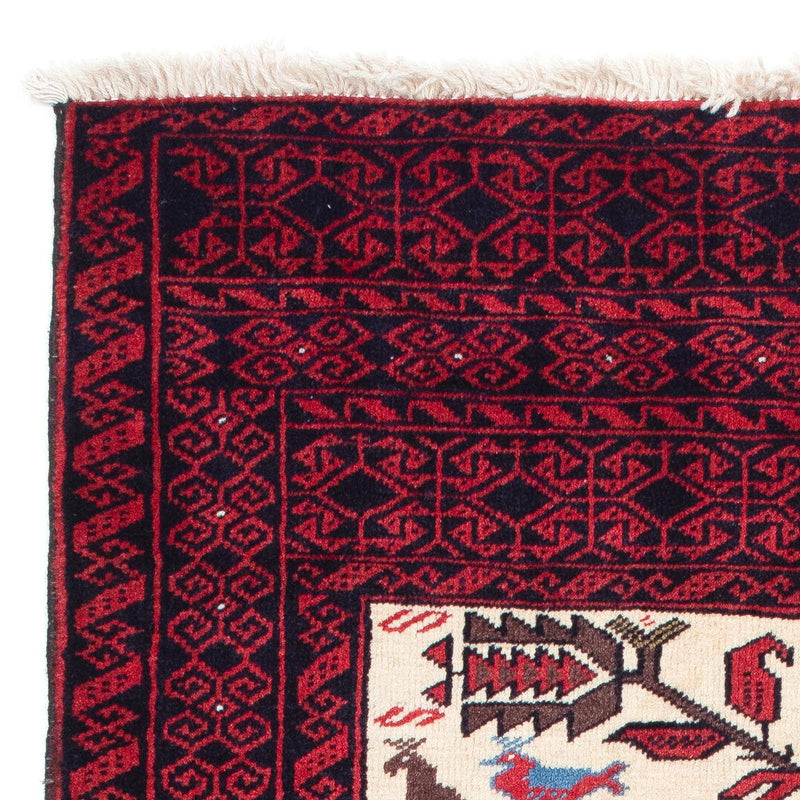 Tapis Belutsch - 167 x 92 cm - beige