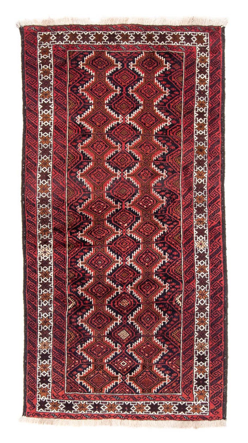 Tapis de couloir Tapis Belutsch - 189 x 97 cm - rouge