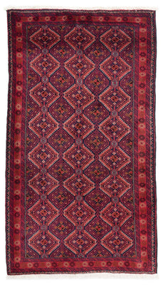 Tapis de couloir Tapis Belutsch - 174 x 99 cm - rouge foncé