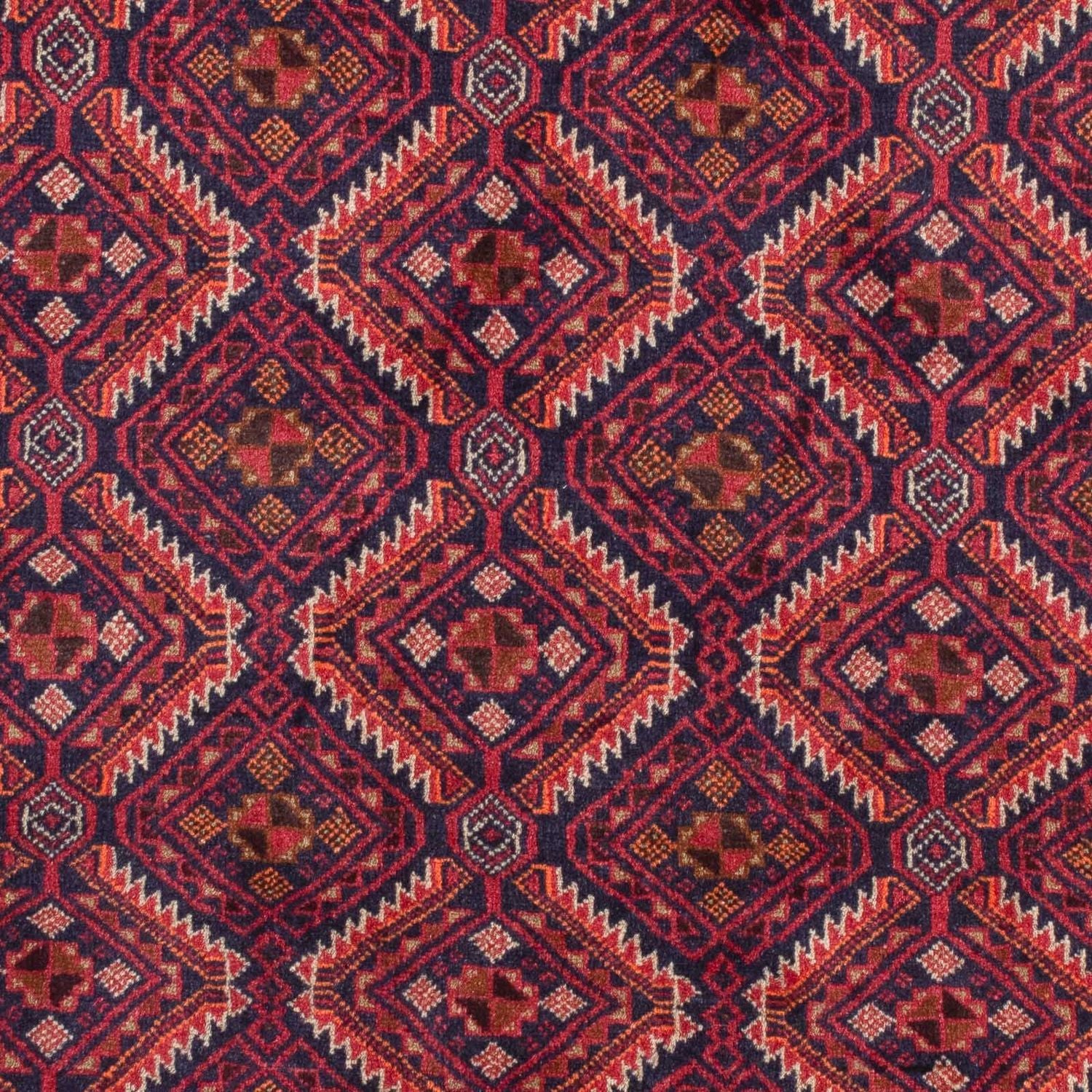 Tapis de couloir Tapis Belutsch - 174 x 99 cm - rouge foncé
