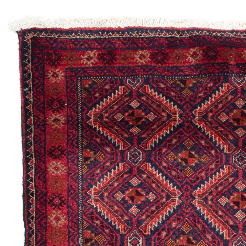Tapis de couloir Tapis Belutsch - 174 x 99 cm - rouge foncé
