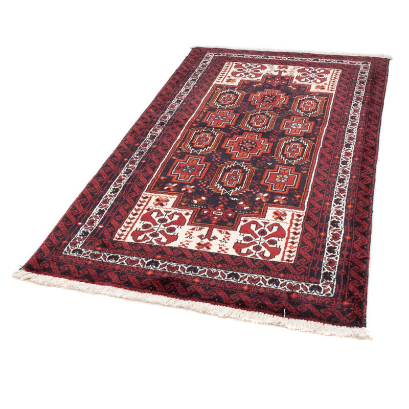 Tapis de couloir Tapis Belutsch - 194 x 110 cm - rouge