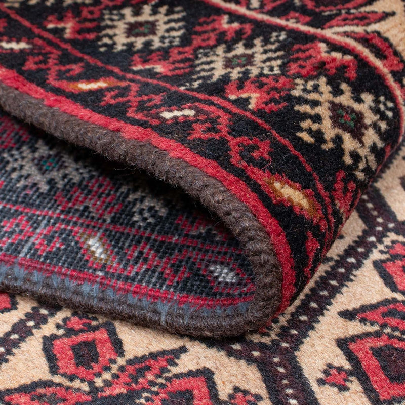 Tapis Belutsch - 146 x 84 cm - marron clair