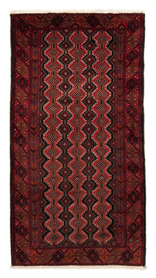 Tapis de couloir Tapis Belutsch - 219 x 110 cm - rouge foncé