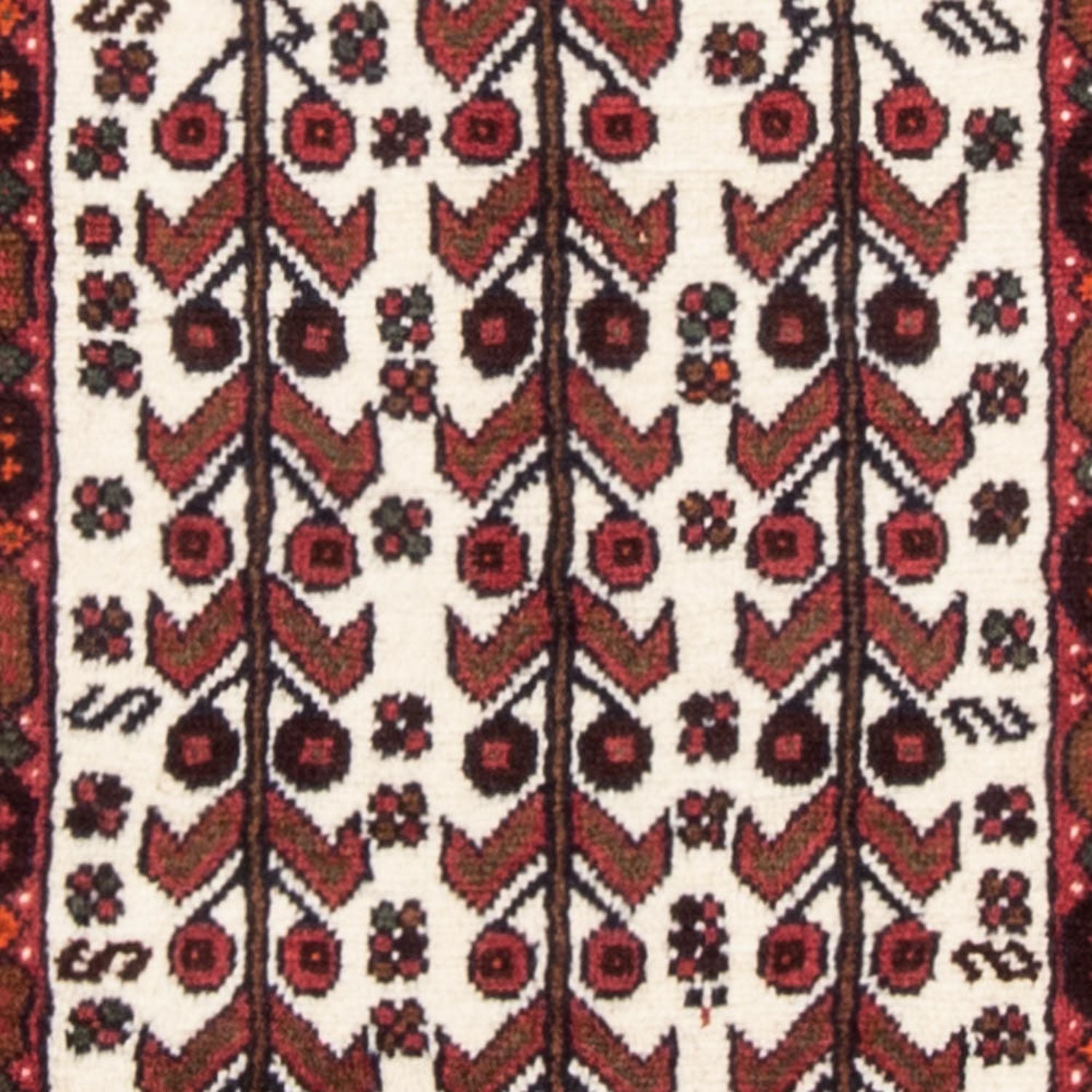 Tapis de couloir Tapis Belutsch - 191 x 101 cm - rouge