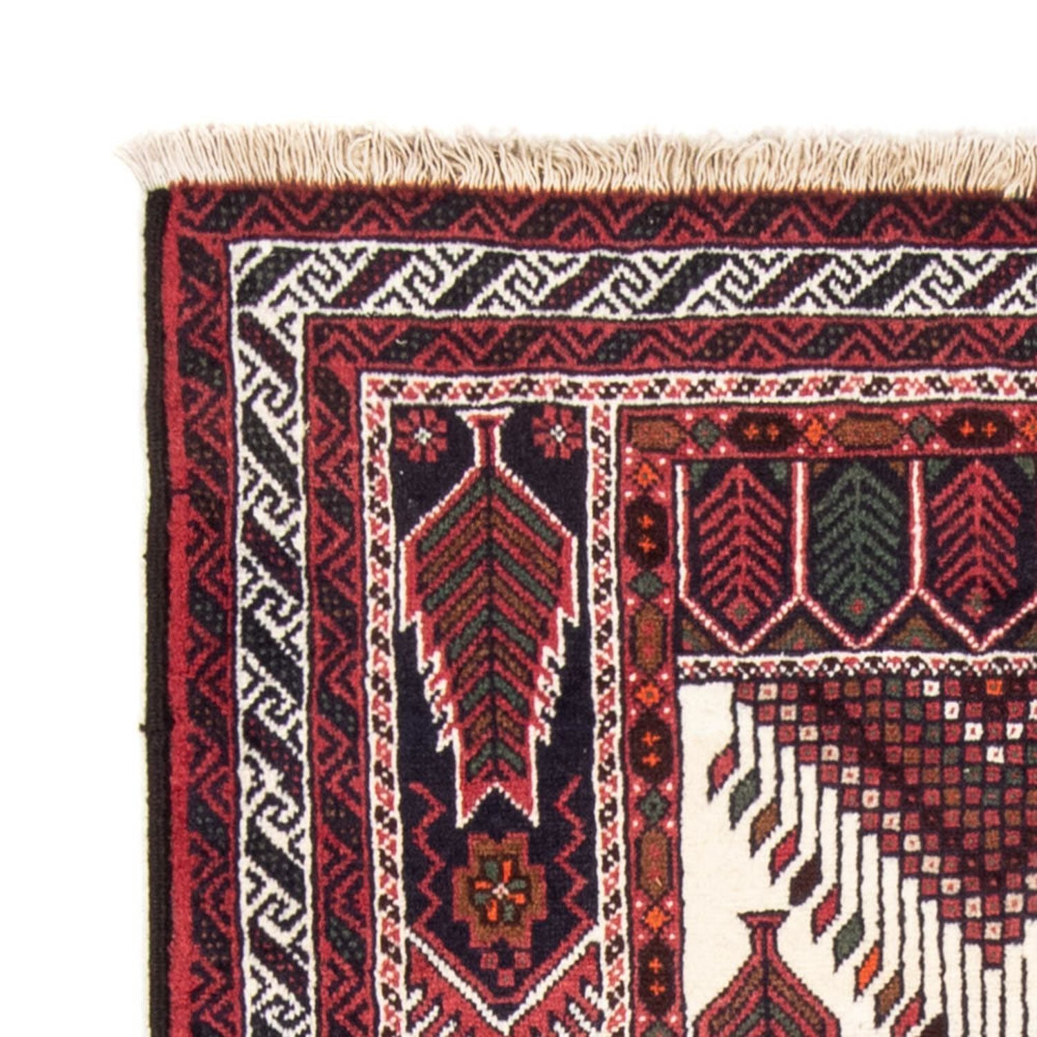 Tapis de couloir Tapis Belutsch - 191 x 101 cm - rouge