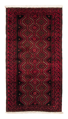 Tapis de couloir Tapis Belutsch - 180 x 96 cm - rouge