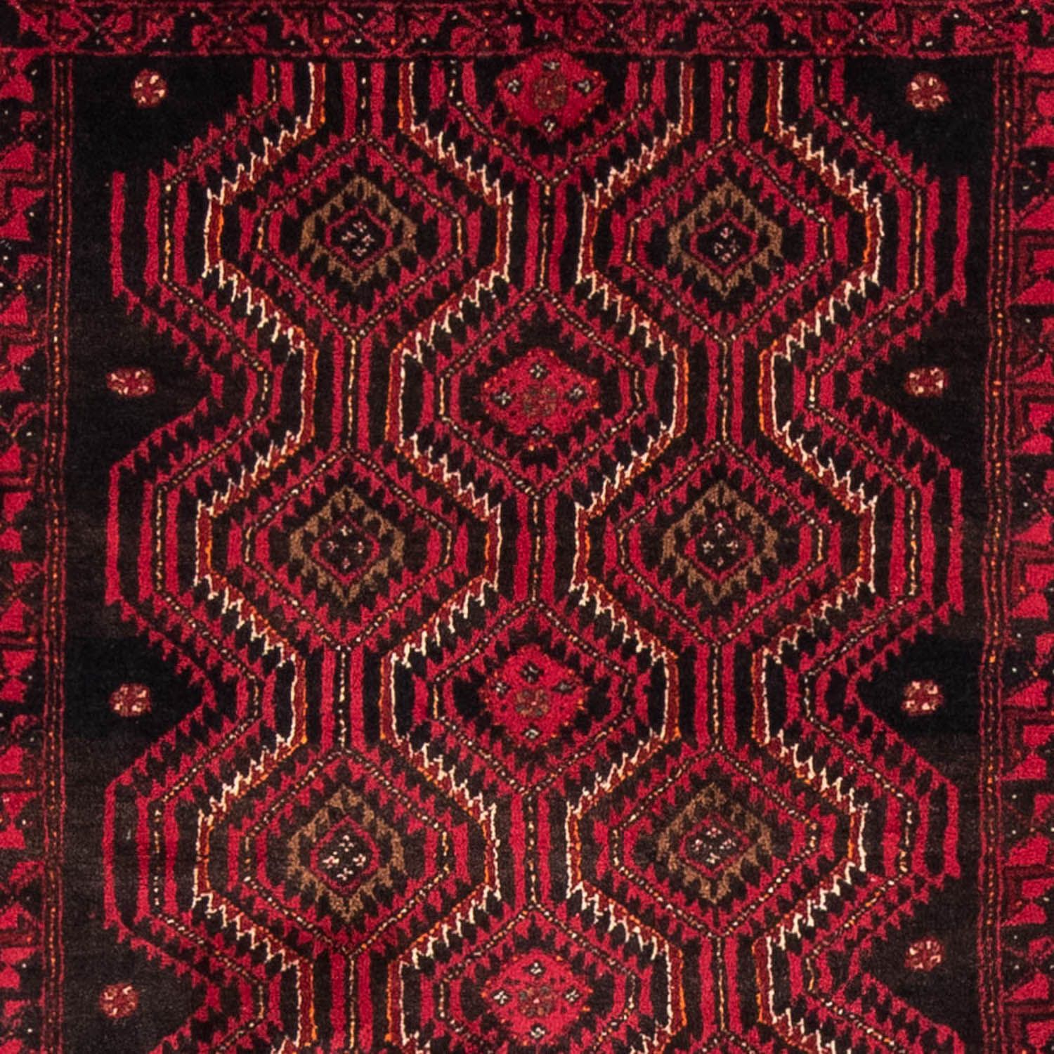 Tapis de couloir Tapis Belutsch - 180 x 96 cm - rouge