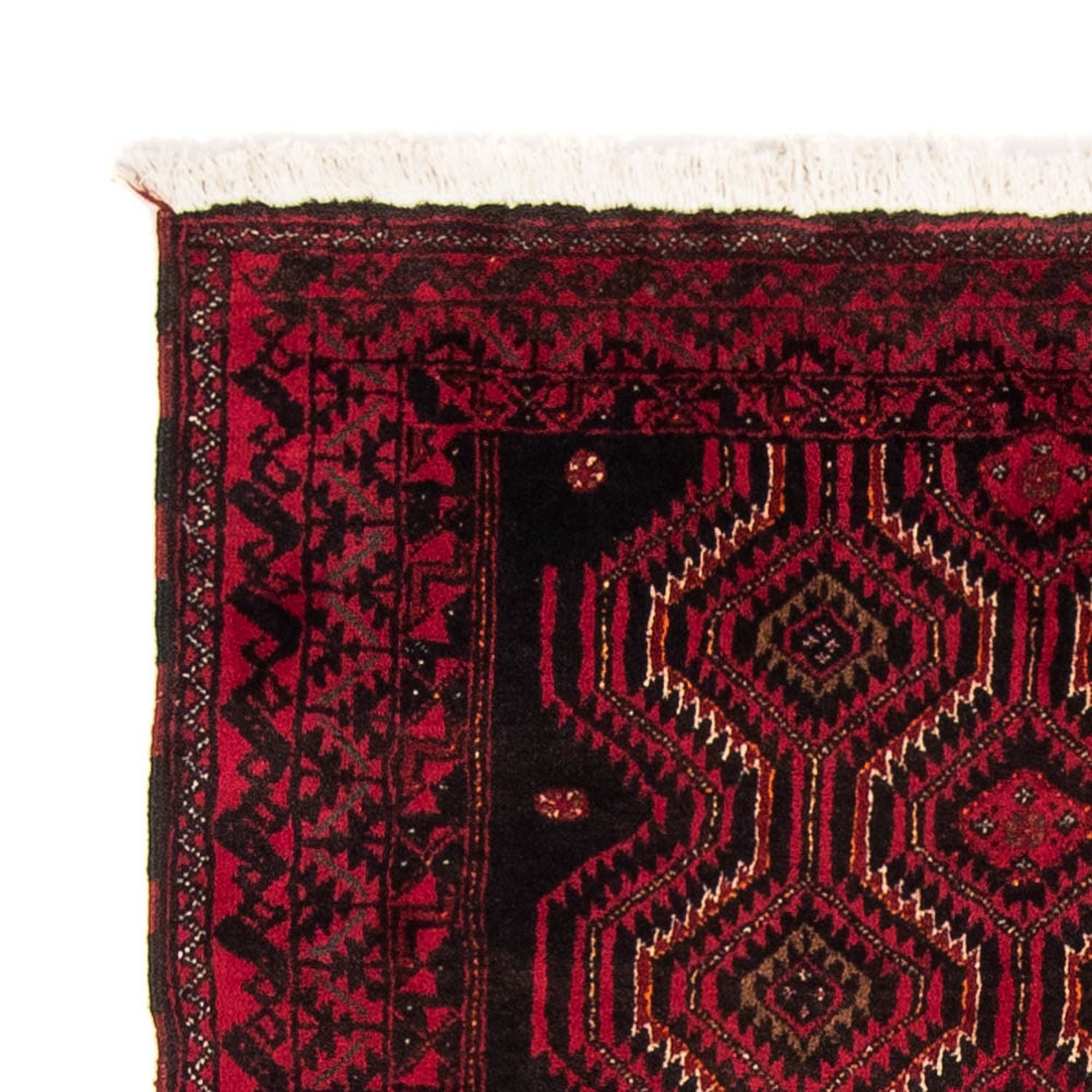 Tapis de couloir Tapis Belutsch - 180 x 96 cm - rouge