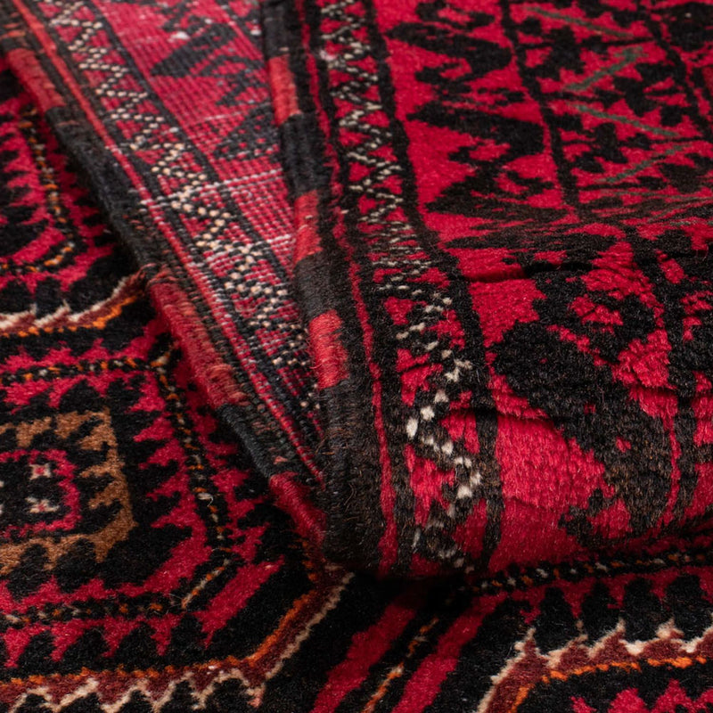 Tapis de couloir Tapis Belutsch - 180 x 96 cm - rouge