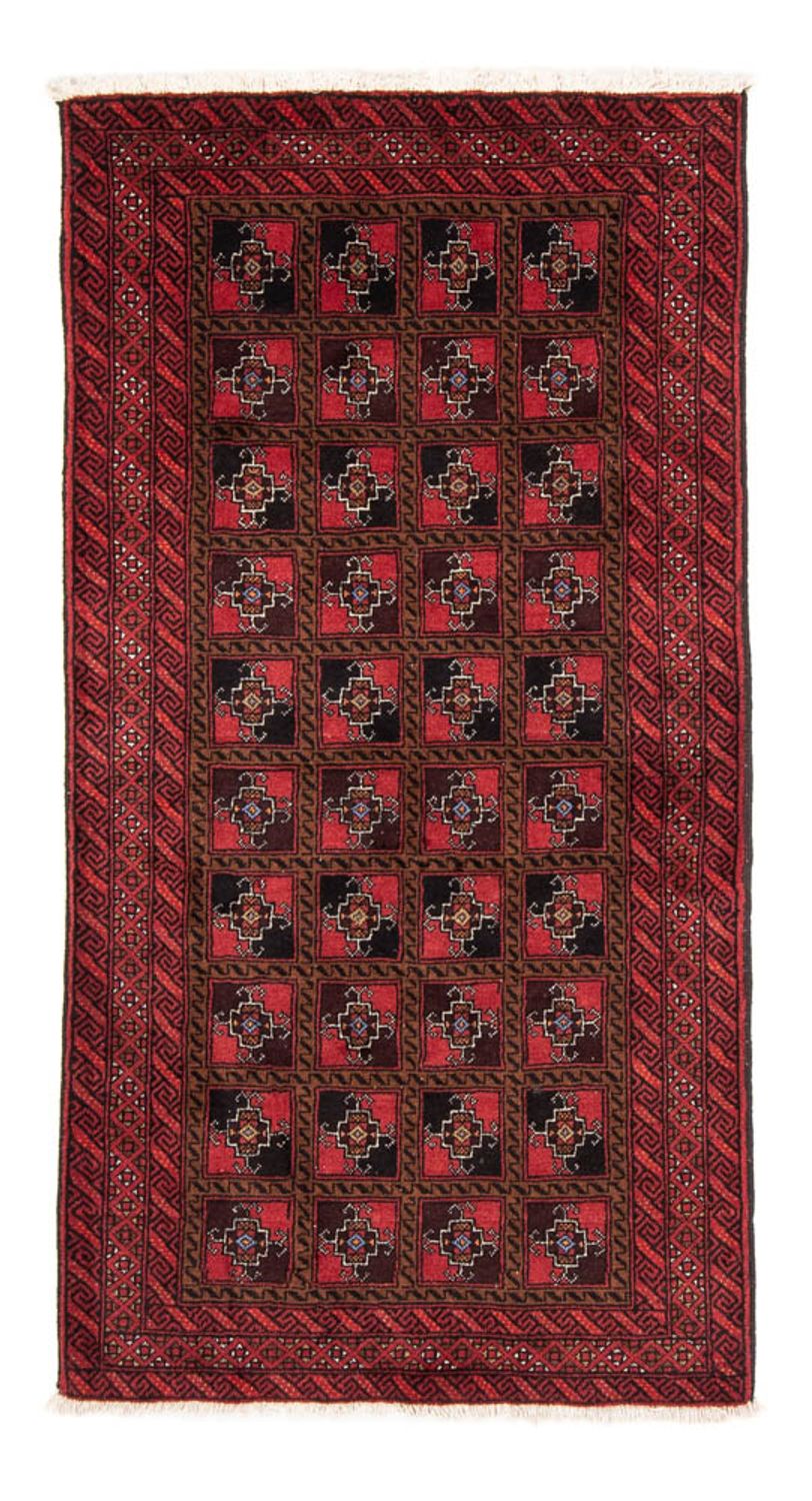 Tapis de couloir Tapis Belutsch - 197 x 104 cm - rouge