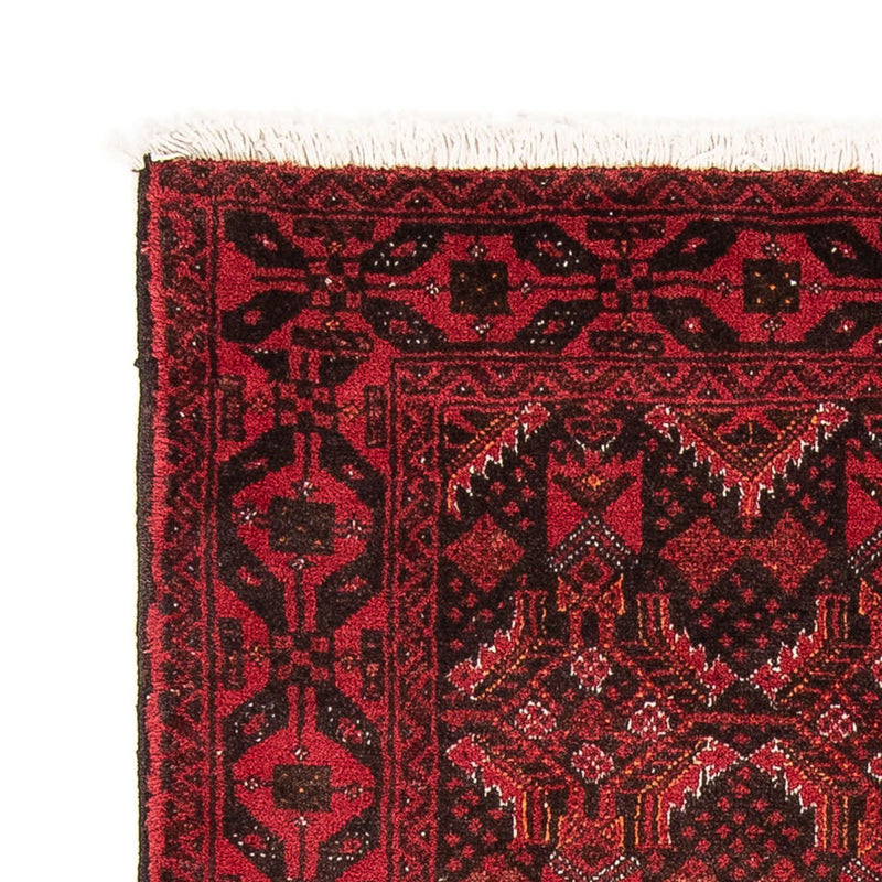Tapis de couloir Tapis Belutsch - 196 x 100 cm - rouge
