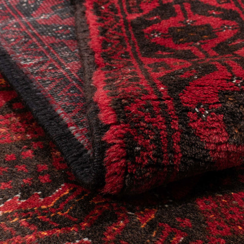 Tapis de couloir Tapis Belutsch - 196 x 100 cm - rouge