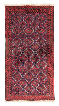 Tapis de couloir Tapis Belutsch - 176 x 89 cm - rouge