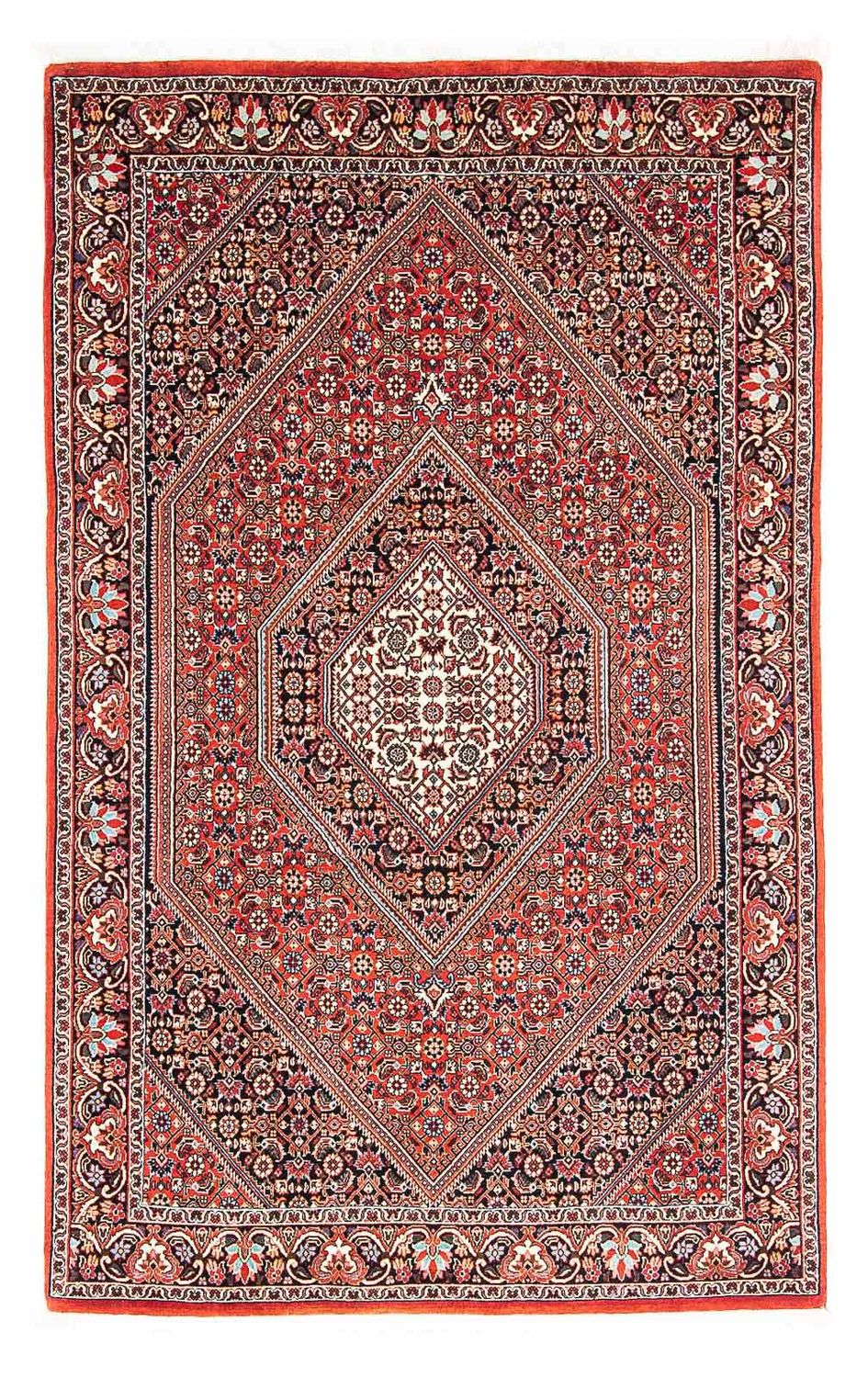 Tapis persan - Bidjar - 186 x 109 cm - rouge