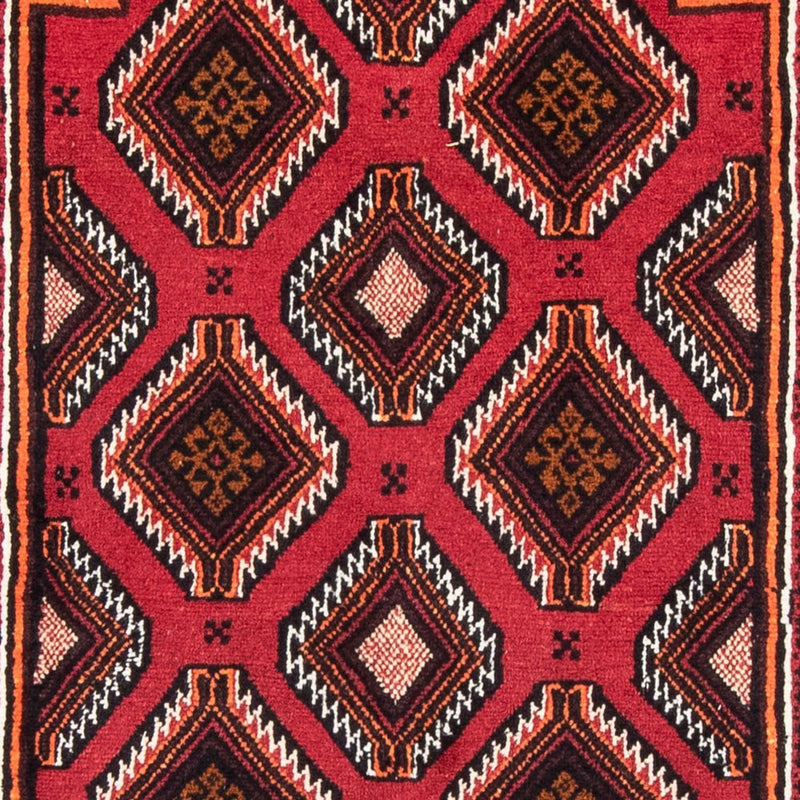 Tapis de couloir Tapis Belutsch - 194 x 104 cm - rouge