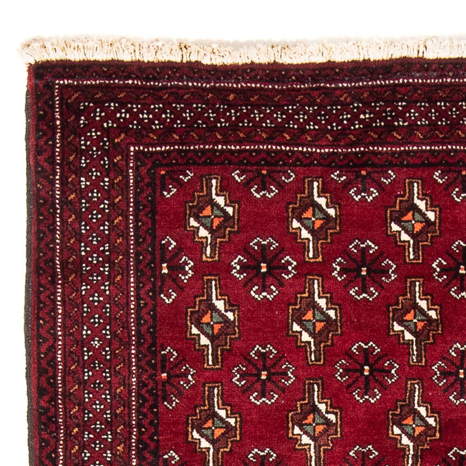 Tapis de couloir Tapis Belutsch - 194 x 101 cm - rouge foncé