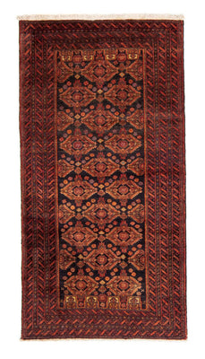 Tapis de couloir Tapis Belutsch - 189 x 102 cm - rouille