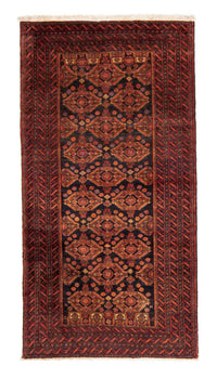 Tapis de couloir Tapis Belutsch - 189 x 102 cm - rouille