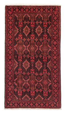 Tapis de couloir Tapis Belutsch - 184 x 100 cm - rouge