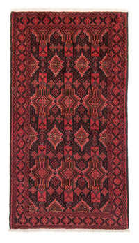 Tapis de couloir Tapis Belutsch - 184 x 100 cm - rouge