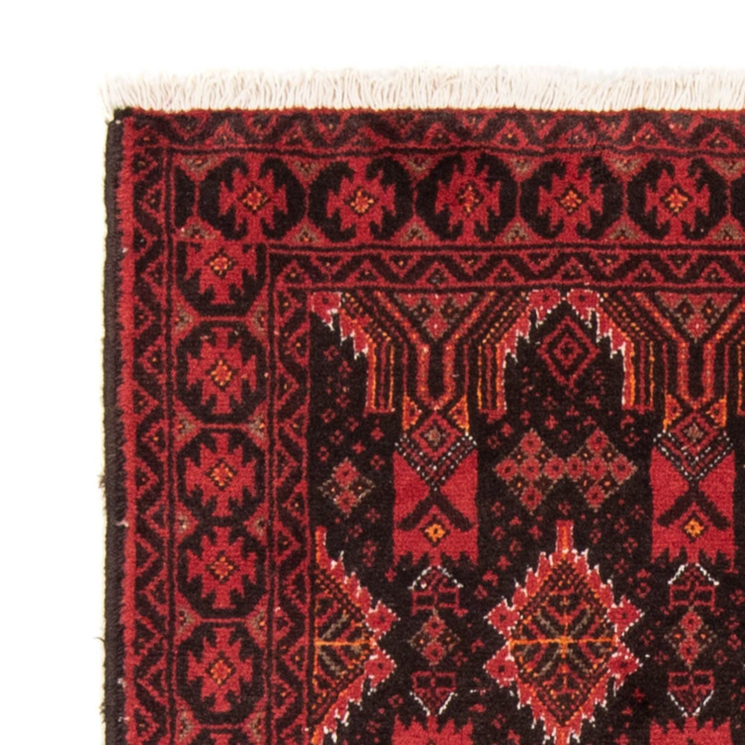 Tapis de couloir Tapis Belutsch - 184 x 100 cm - rouge