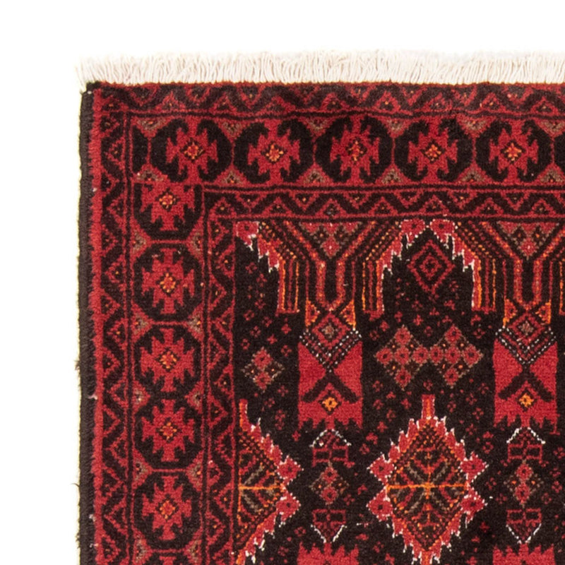 Tapis de couloir Tapis Belutsch - 184 x 100 cm - rouge