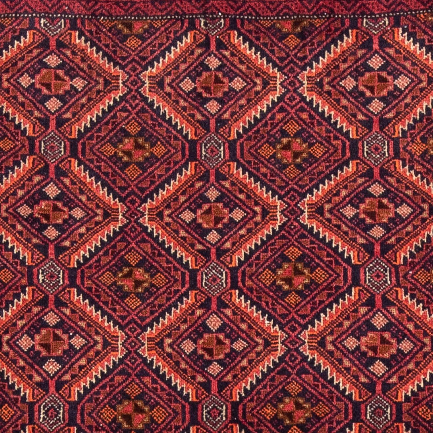 Tapis de couloir Tapis Belutsch - 190 x 105 cm - rouge