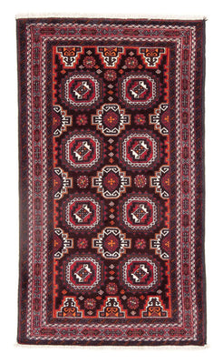 Tapis de couloir Tapis Belutsch - 194 x 105 cm - rouge