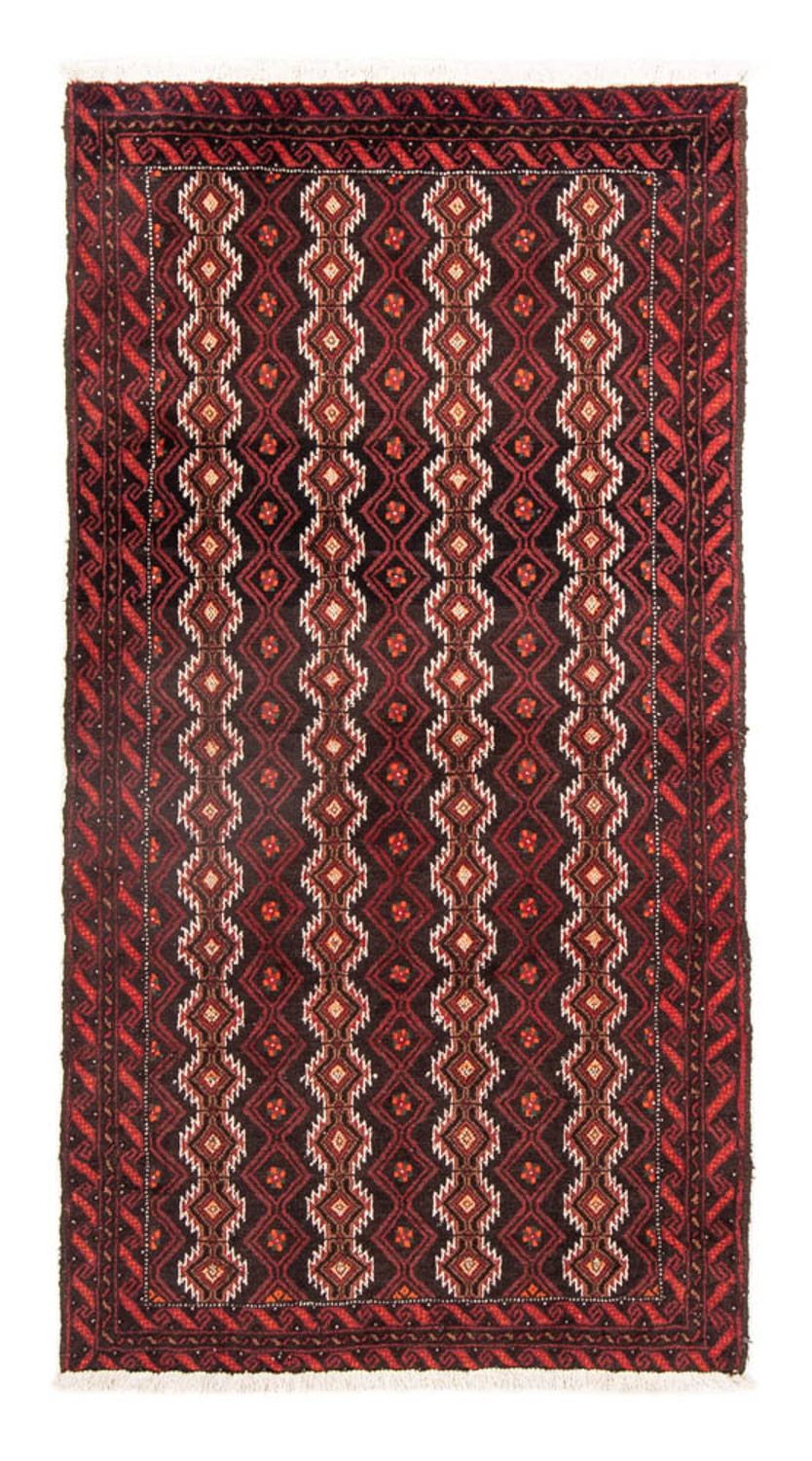 Tapis de couloir Tapis Belutsch - 191 x 100 cm - rouge