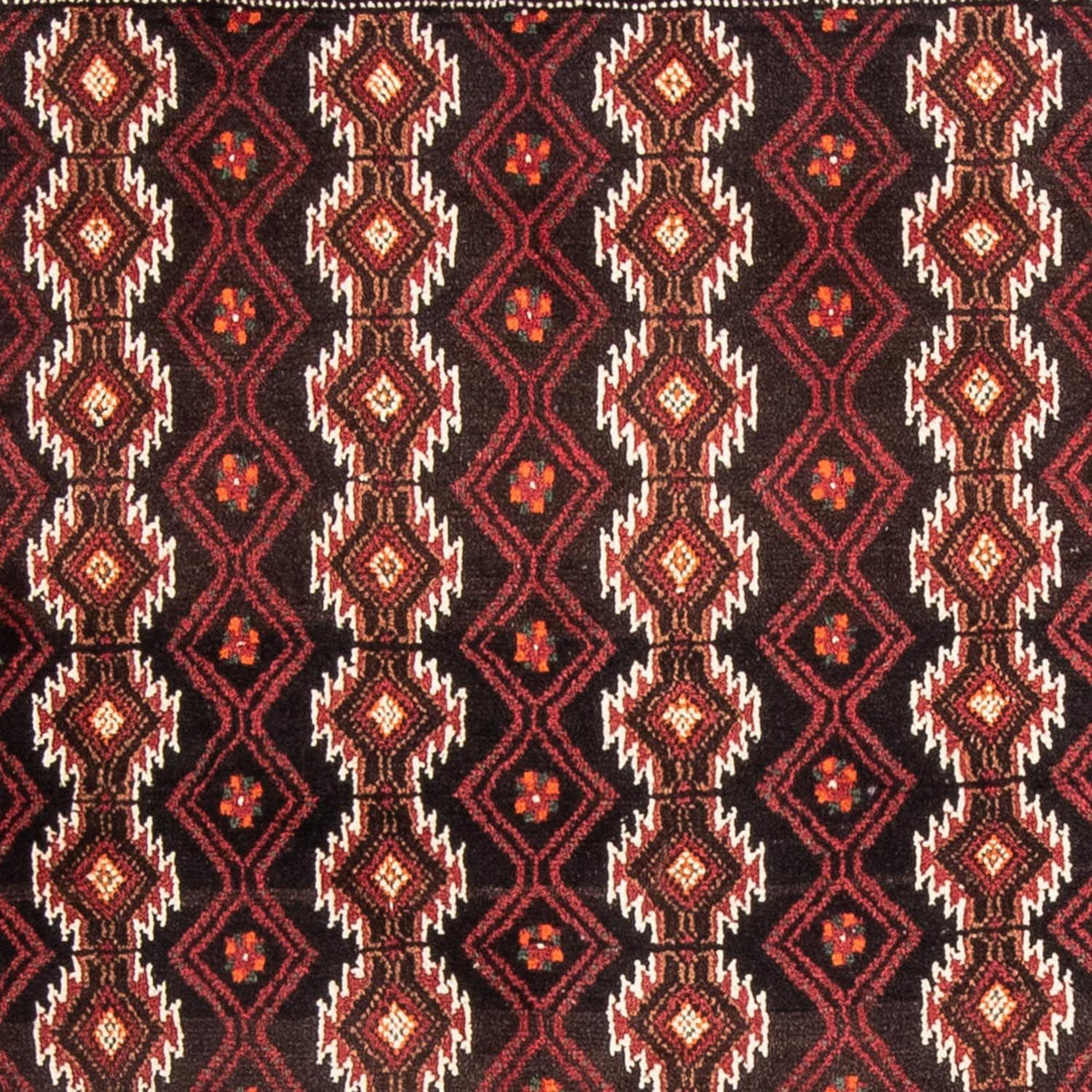 Tapis de couloir Tapis Belutsch - 191 x 100 cm - rouge