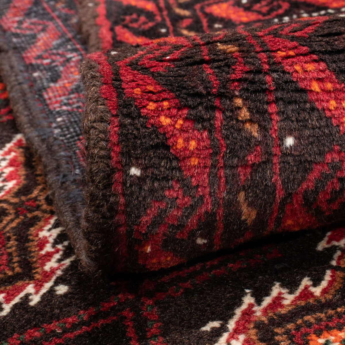 Tapis de couloir Tapis Belutsch - 191 x 100 cm - rouge