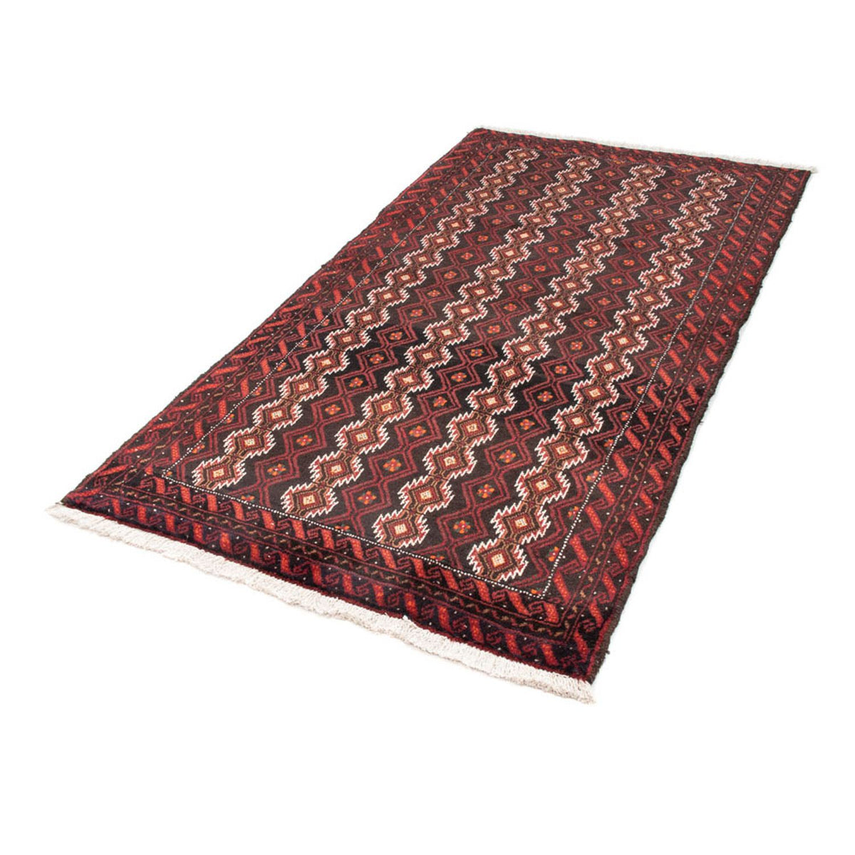 Tapis de couloir Tapis Belutsch - 191 x 100 cm - rouge