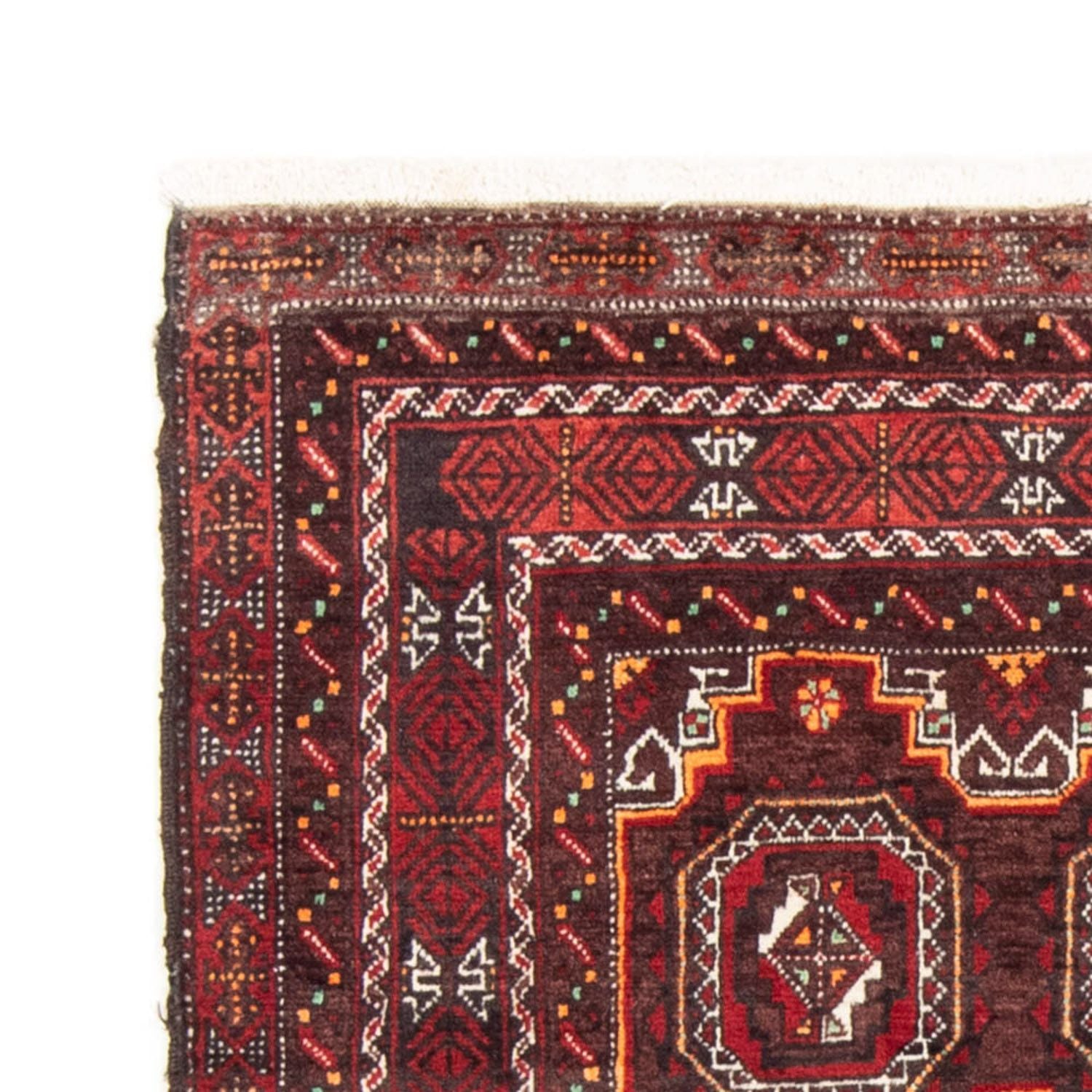 Tapis de couloir Tapis Belutsch - 186 x 99 cm - rouge