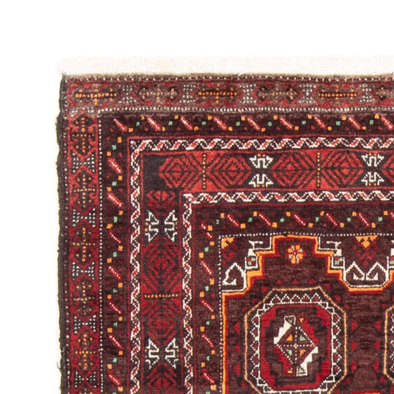 Tapis de couloir Tapis Belutsch - 186 x 99 cm - rouge