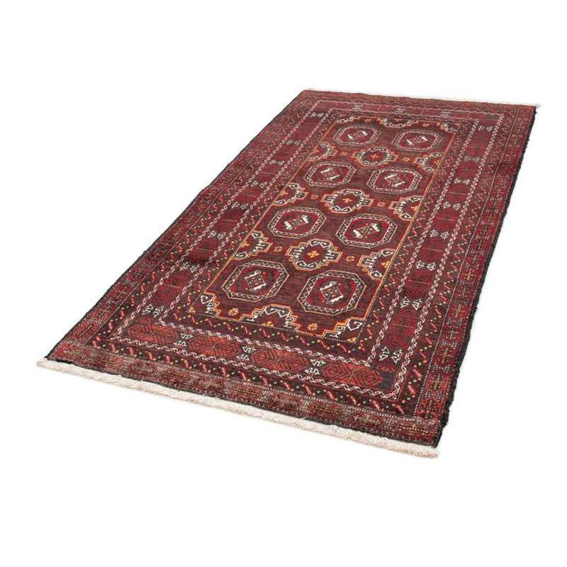 Tapis de couloir Tapis Belutsch - 186 x 99 cm - rouge