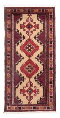 Tapis de couloir Tapis Belutsch - 205 x 103 cm - beige