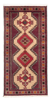 Tapis de couloir Tapis Belutsch - 205 x 103 cm - beige