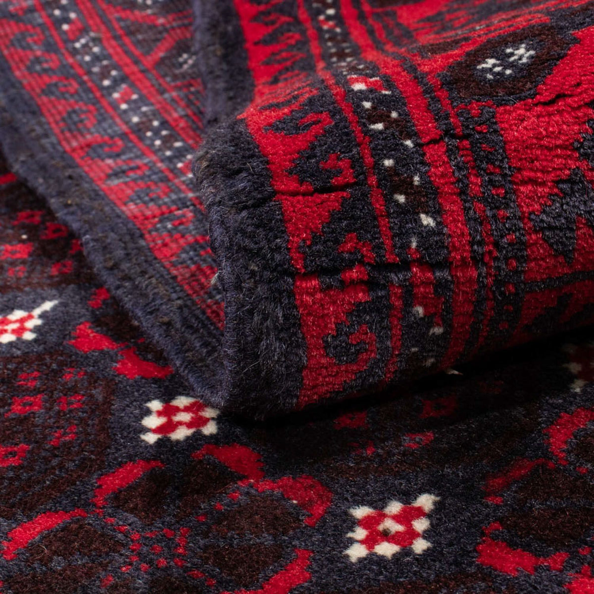 Tapis de couloir Tapis Belutsch - 185 x 107 cm - rouge