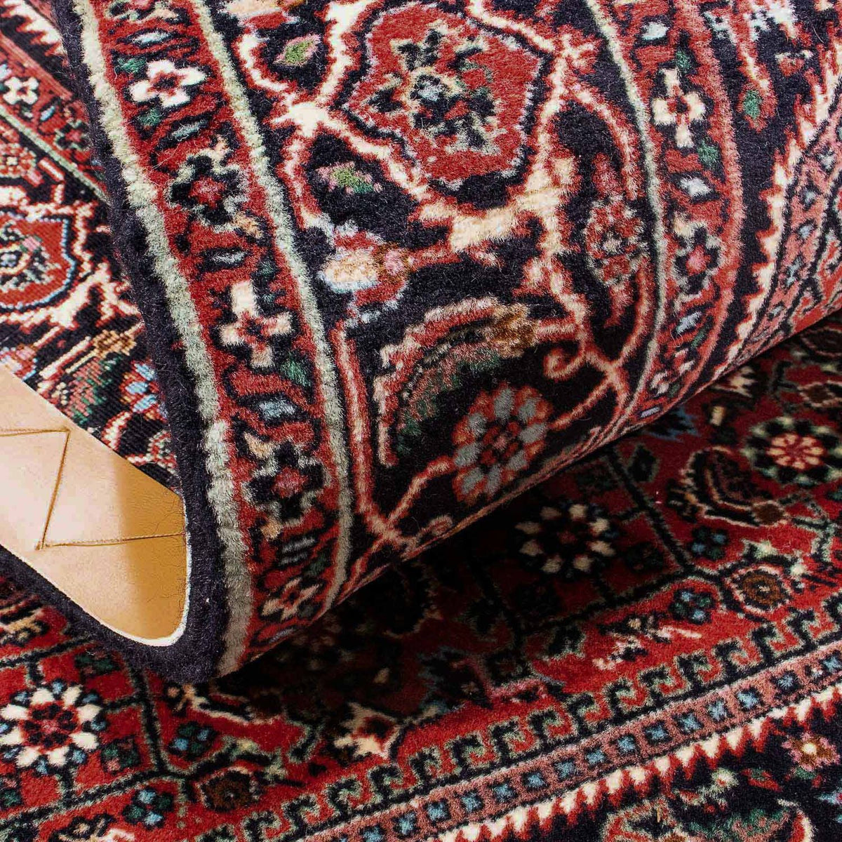 Tapis persan - Bidjar - 175 x 108 cm - rouge