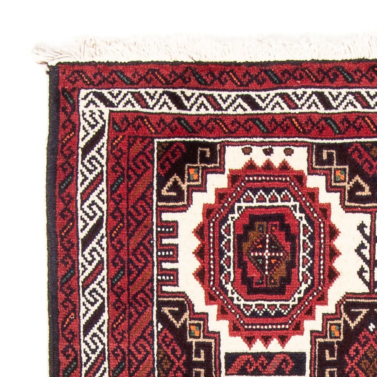 Tapis de couloir Tapis Belutsch - 180 x 103 cm - rouge