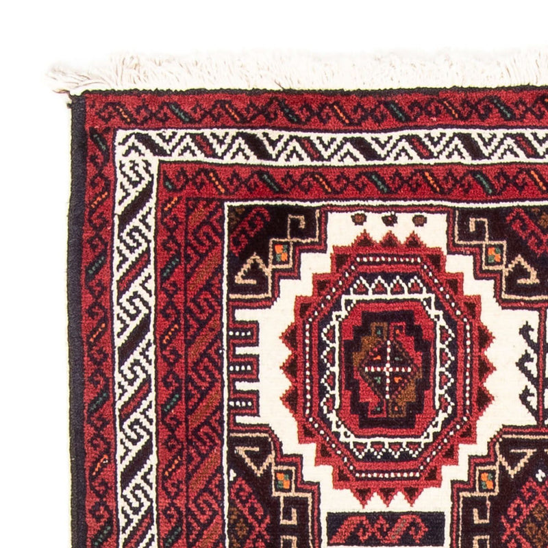 Tapis de couloir Tapis Belutsch - 180 x 103 cm - rouge