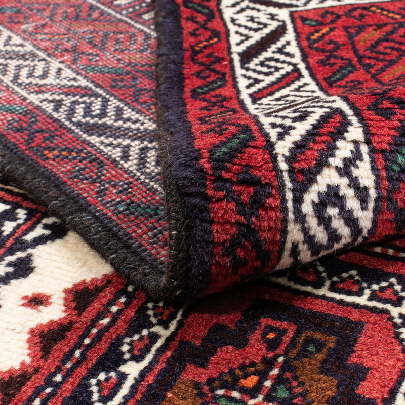 Tapis de couloir Tapis Belutsch - 180 x 103 cm - rouge