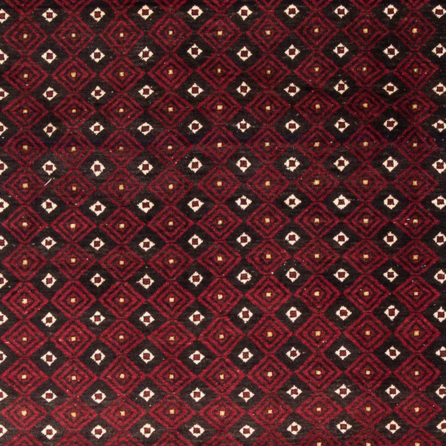Tapis de couloir Tapis Belutsch - 210 x 114 cm - rouge foncé