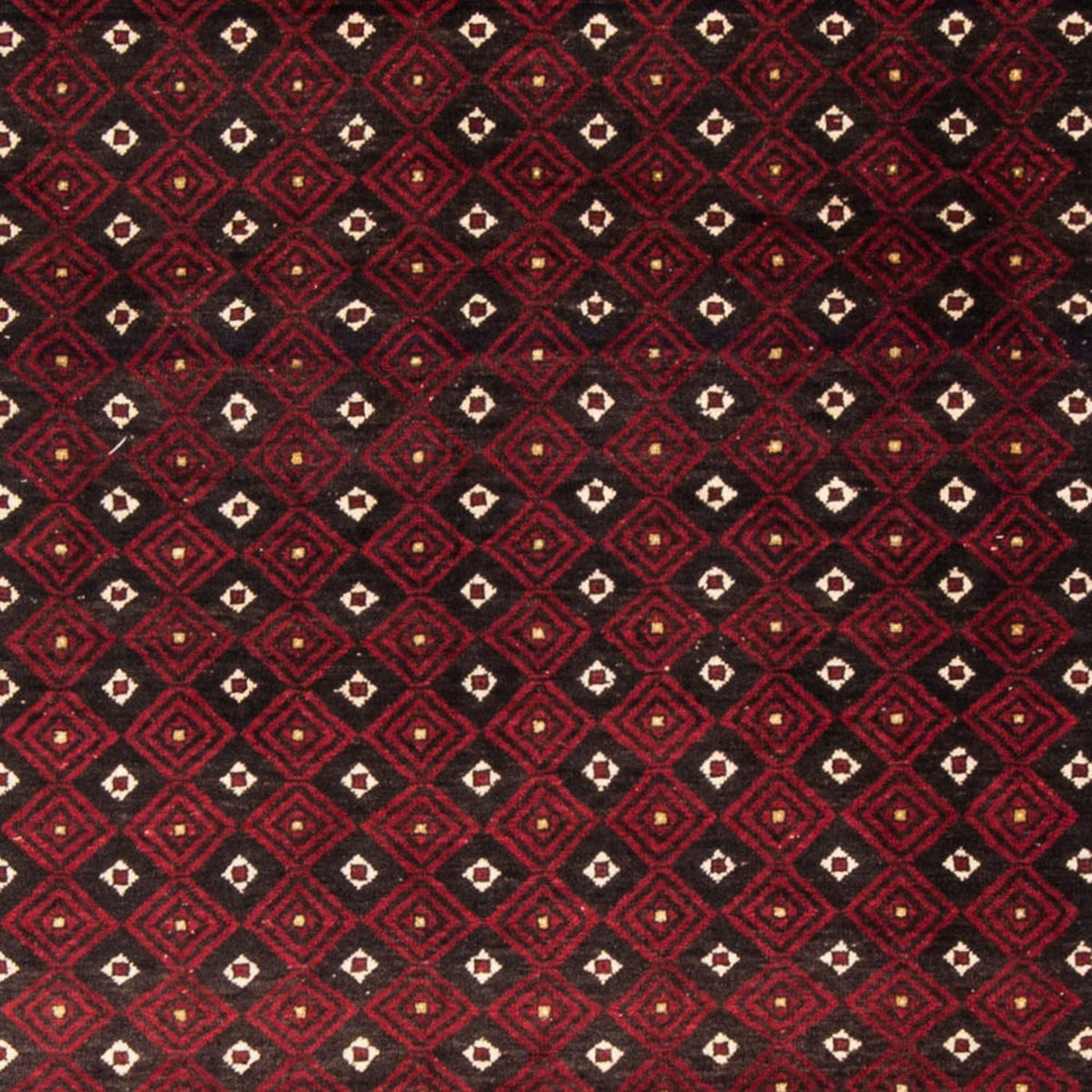 Tapis de couloir Tapis Belutsch - 210 x 114 cm - rouge foncé