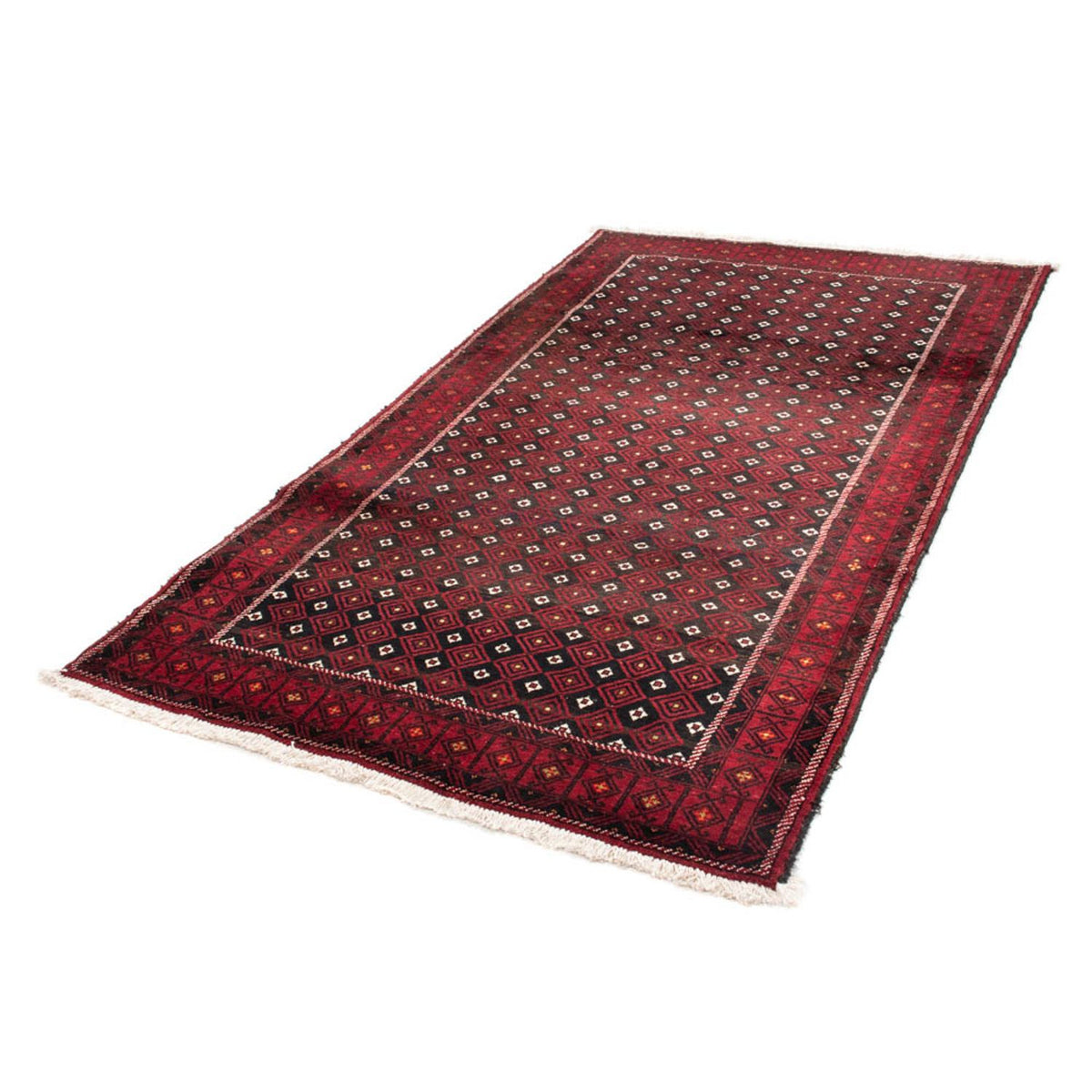 Tapis de couloir Tapis Belutsch - 210 x 114 cm - rouge foncé