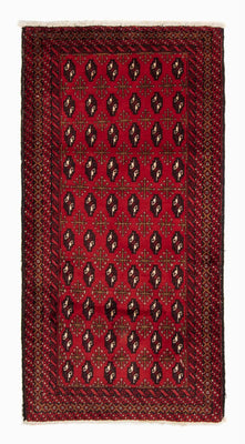 Tapis de couloir Tapis Belutsch - 208 x 108 cm - rouge